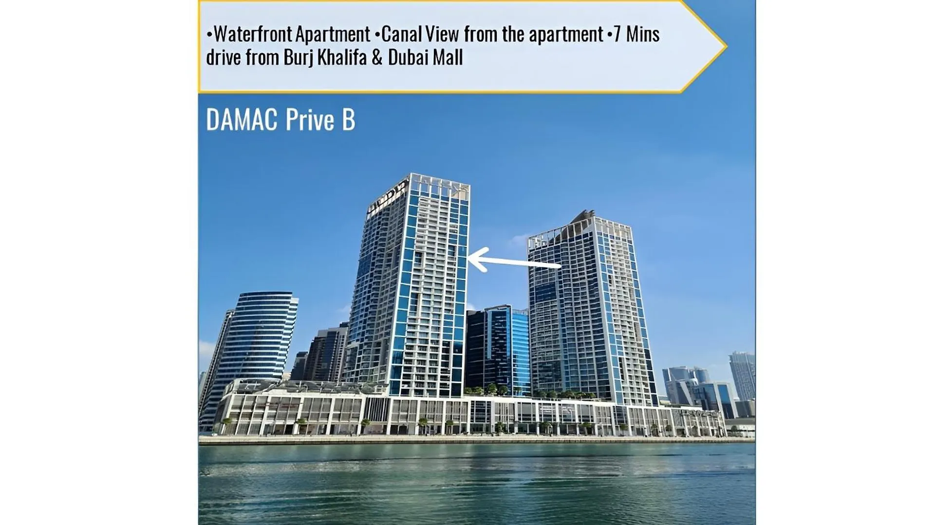 Stunning Canal Viewbusiness Bay High Floorstudio Dubai